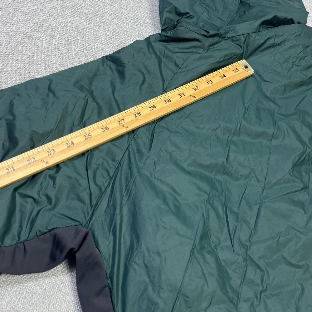 REI Co-Op Primaloft Jacket Mens XL Green Puffer Hooded Insulated Full Zip